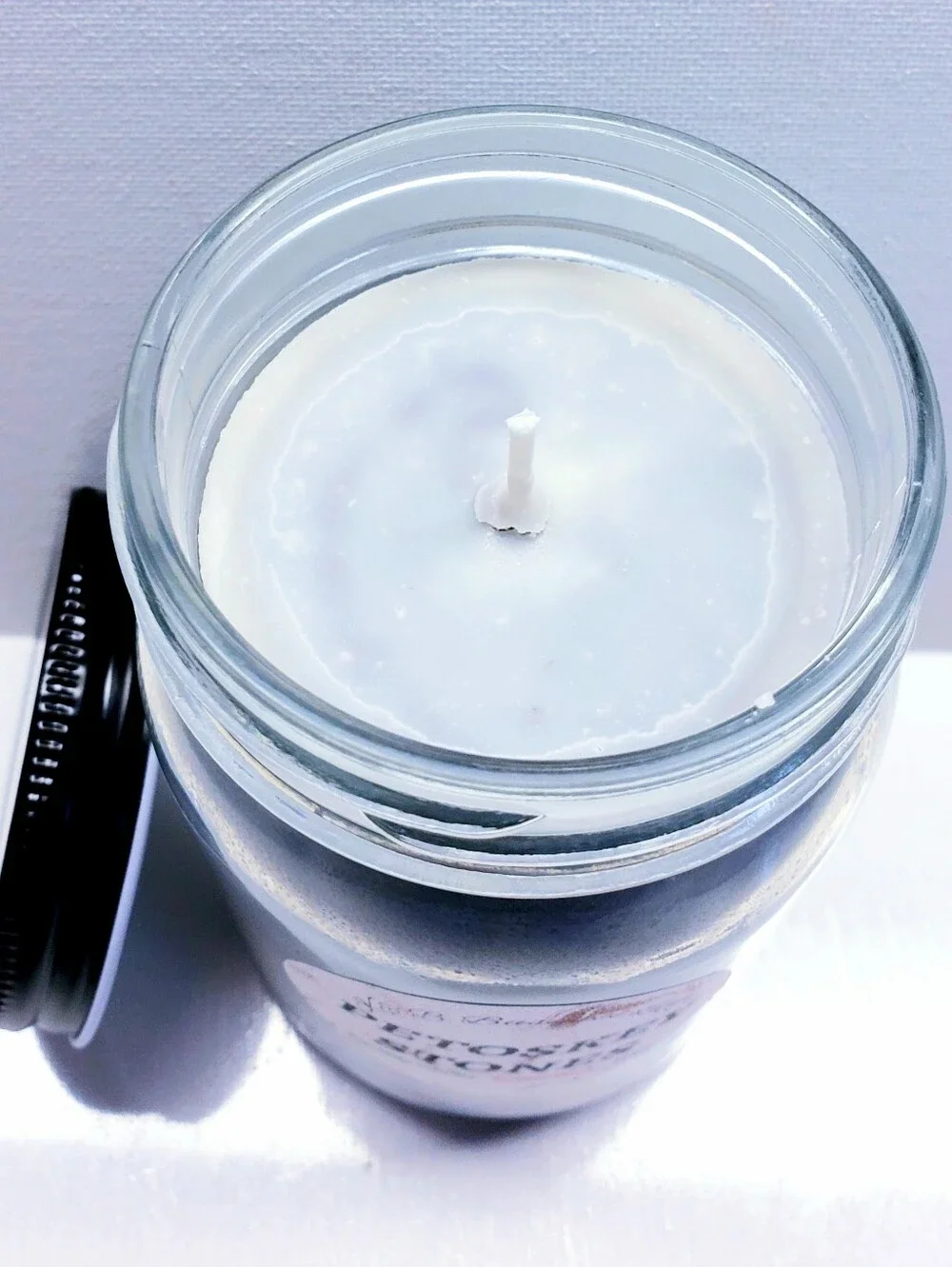Handmade PETOSKEY STONES Wax Candle , Natural Cotton Wick, Hand-Poured, 16Oz